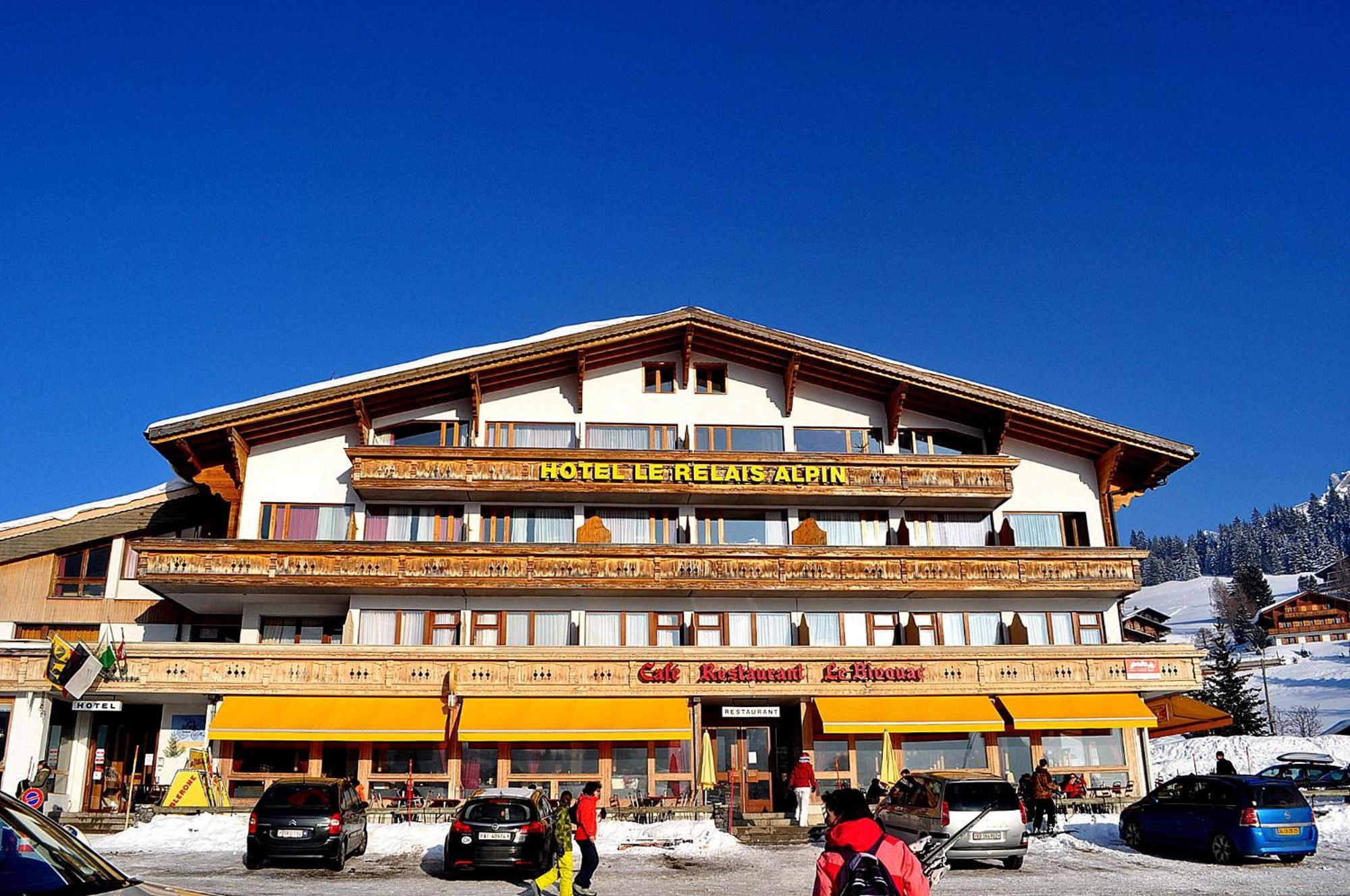 Hotel Le Relais Alpin Les Mosses Экстерьер фото