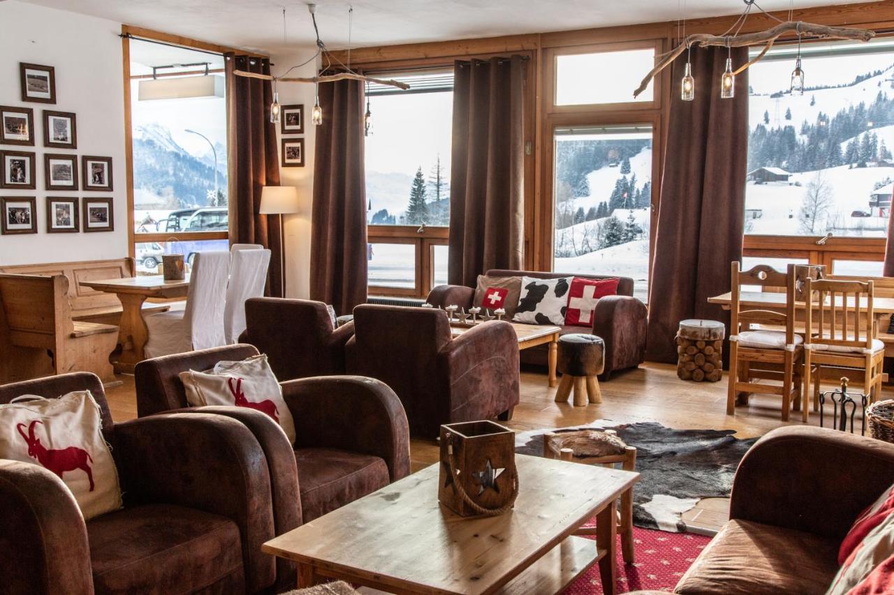 Hotel Le Relais Alpin Les Mosses Экстерьер фото
