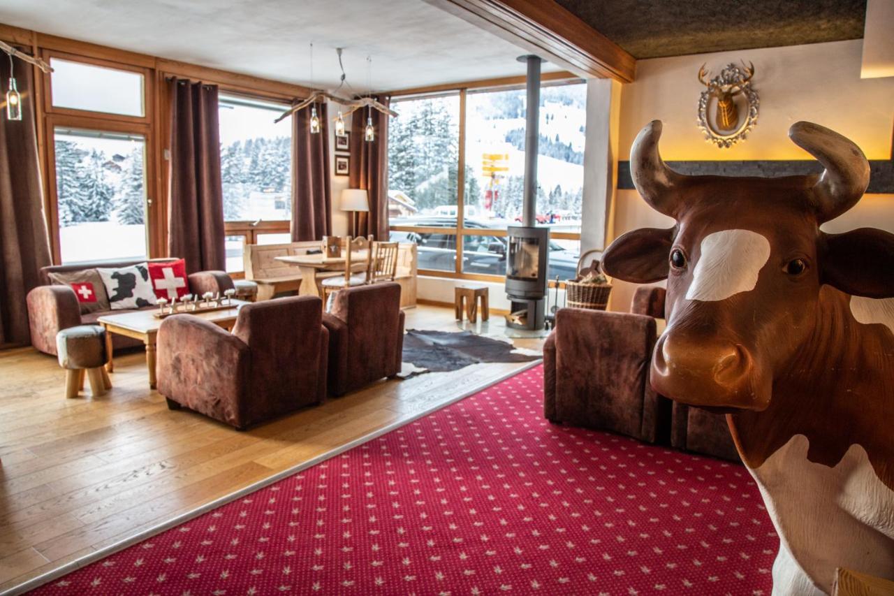 Hotel Le Relais Alpin Les Mosses Экстерьер фото
